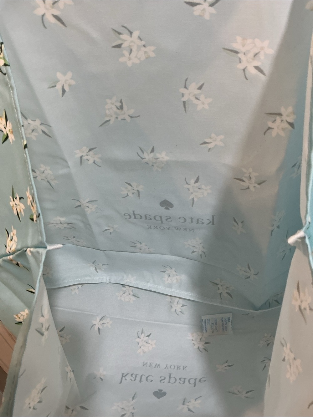 kate spade Light Aqua Floral Tote - Picture 3 of 5